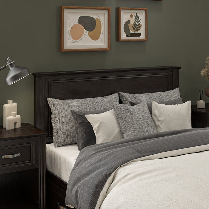 Tête de lit Hillview de Ameriwood Home espresso - format lit double