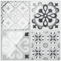 Dosseret Smart Tiles peler et coller 9 x 9, 4 feuilles - Vintage Bartoli