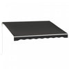 Outsunny 10' X 8' Auvent Retractable Electrique Avec Telecommande, Noir