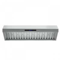 Hotte murale Palazzo de 48 po en acier inoxydable, filtres a chicanes robustes-FRHWM5030-60