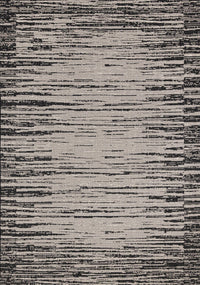  Tapis d'exterieur Jackson noir et gris vieilli, 5'3