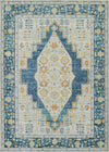 Tapis Traditionnel Kinsley 6'7\" x 9'6\" en Bleu