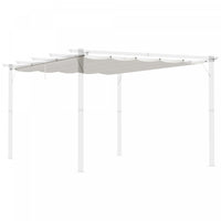 Outsunny Auvent De Rechange Retractable Pour Pergola De 13,1 X 9,8 Pi, Housse De Rechange Pour Pergo