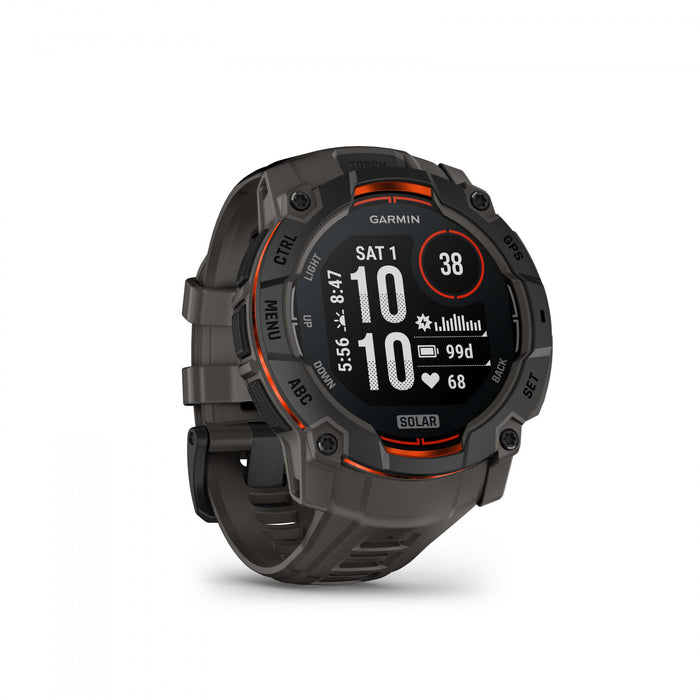  Black With Charcoal Silicone Band