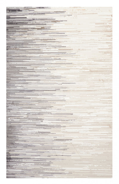 Nova Ivory Rug 5'0" x 8'0" | Tapis Contemporain/Moderne Nova 5'0" x 8'0" en Ivoire