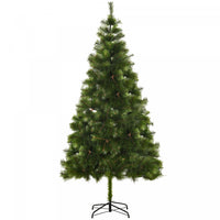 Homcom Arbre De Noel Artificiel De 7 Pieds Avec 505 Branches