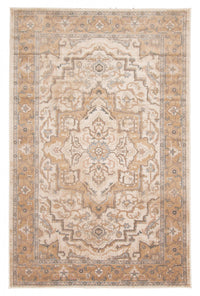 Carpette Stassie ivoire - 5 pi 0 po x 8 pi 0 po