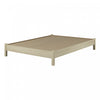  Grand lit plateforme Step One Essential - chêne blanchi