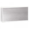 Applique murale Emery de Dainolite en acrylique givré qui diffuse la lumière, avec fini chromé satiné et ampoule à DEL de 20 W