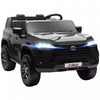 Qaba Voiture Electrique Lexus Gx550 Sous Licence, 12v Avec 2 Places, Noir