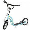 Aosom Trottinette Pour Enfants Scooter Roues Avant Et Arriere Etrier Double Freins 12 Pouces Gonflable Jouet Pour 5 Ans Et Plus