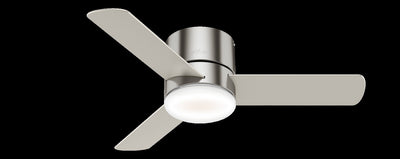 Minimus Ceiling Fan with Light Fixture - Grey | Ventilateur de plafond Minimus avec luminaire - Gris