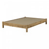  Grand lit plateforme Step One Essential - chêne nordique