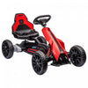 Aosom Kart Electrique, Voiture De Course Exterieure 12 V Pour Enfants, Avec Marche Avant Et Arriere, Vitesse Reglable, Ages De 3 A 8 Ans, Rose