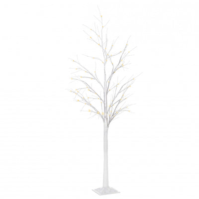 Outsunny 5ft Tree Light With 58 Warm Leds And 8 Modes|Outsunny Arbre Lumineux De 1.5 M Avec 58 Led Chaudes Et 8 Modes
