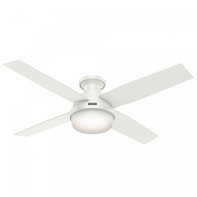 Dempsey Ceiling Fan with Light Fixture - White | Ventilateur de plafond Dempsey avec luminaire - Blanc