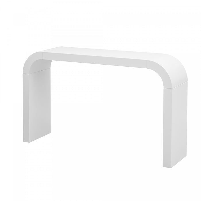Olivia Table Console Moderne Minimaliste au Design Elegant, Noir