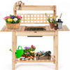 Table De Rempotage En Bois Costway
