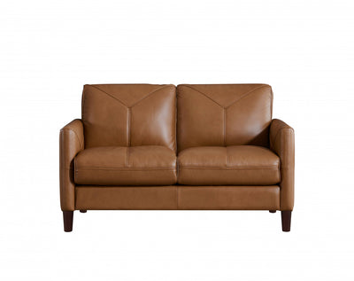 Hydeline Brixton Leather Loveseat - Brown | Hydeline Brixton Causeuse en cuir – Brun