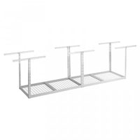Tablette de rangement suspendue GearloftMC blanc martelé de Gladiator - 2 pi x 8 pi