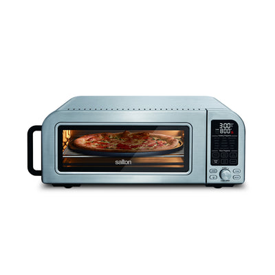 Salton Pizzadesso - Ultra High Heat Professional Pizza Oven and Air Fryer Combo Convection Toaster Oven | Salton Pizzadesso - Four a pizza professionnel a tres haute temperature et friteuse a air