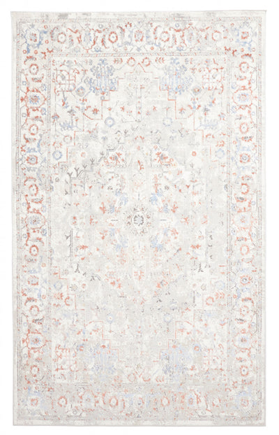 Mira Ivory Rug 5'0" x 8'0" | Tapis Traditionnel Mira 5'0" x 8'0" en Ivoire