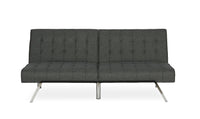 Futon Elvia Atwater Living Dorel Home en lin - gris