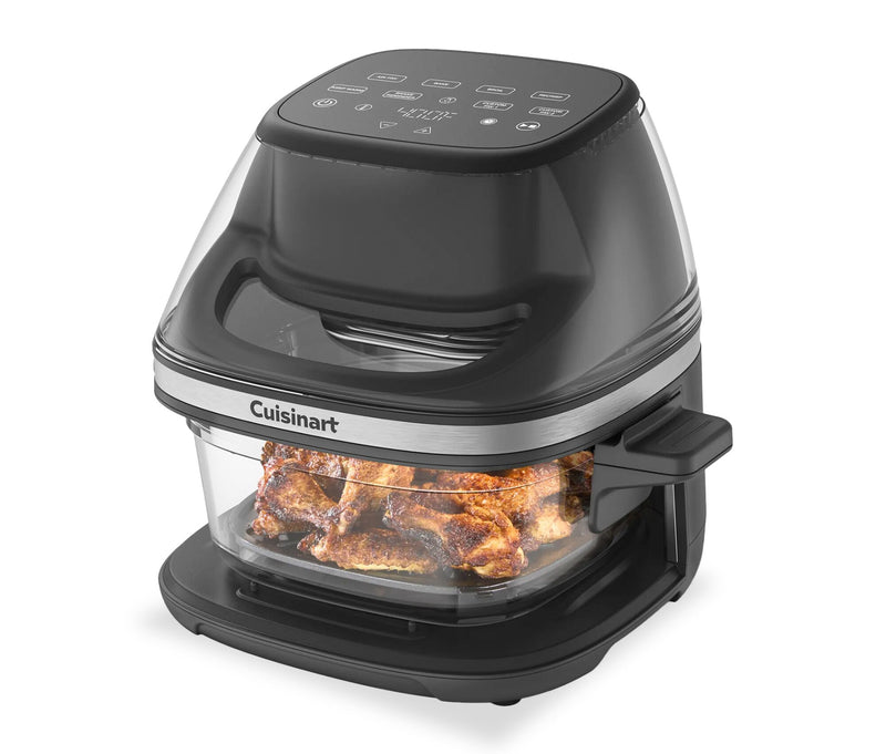 Friteuse à air Cuisinart avec panier de 4 pintes en verre transparent - AFC-4C