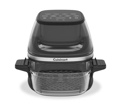 Cuisinart 4-Quart Clear Glass Basket Air Fryer - AFC-4C | Friteuse à air Cuisinart avec panier de 4 pintes en verre transparent - AFC-4C