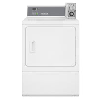  Sécheuse électrique de Huebsch avec système à pièces - blanche - DV6100WE
