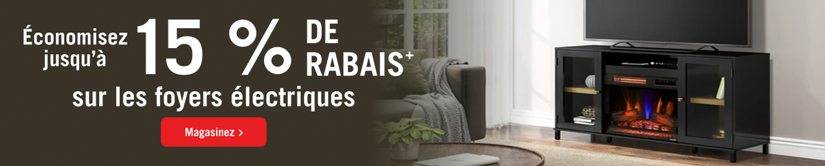 Up to 25% Off on Electric Fireplaces at The Brick! Shop Now!