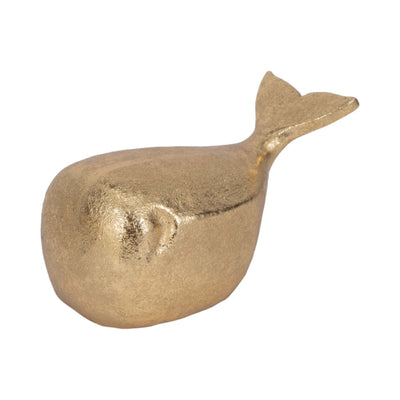 8" Whale Tabletop Decor - Gold | Décoration de table baleine de 8 po - dorée