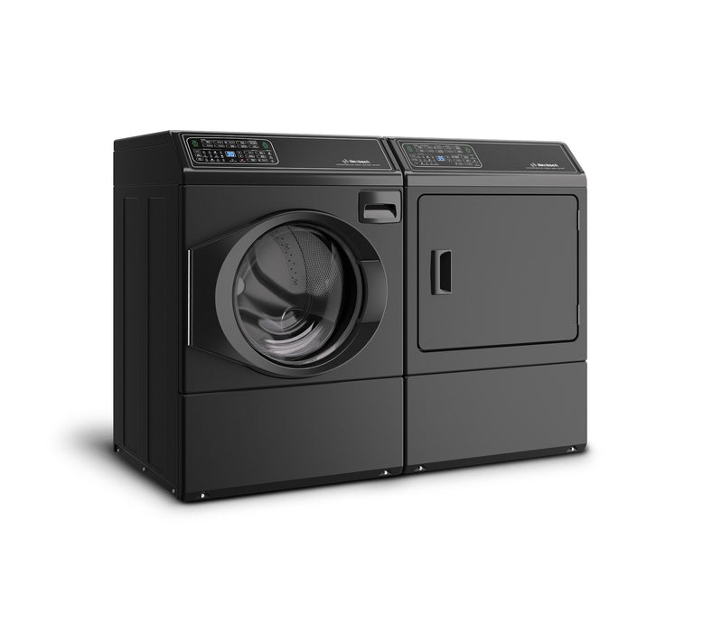 Laveuse à chargement frontal de 3,5 pi3 et sécheuse électrique de 7 pi3 Huebsch avec Pet PlusMC - noir mat