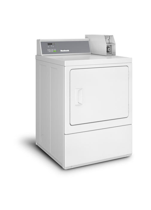 Sécheuse électrique de Huebsch avec système à pièces - blanche - DV6100WE