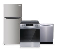  Ensemble de 3 électroménagers Frigidaire pour la cuisine - acier inoxydable