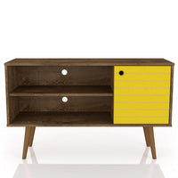 Meuble pour téléviseur Liberty de Manhattan Comfort de 42,52 po de style moderne du milieu du 20e si