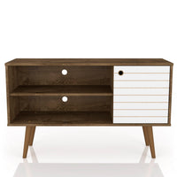 Meuble pour téléviseur Liberty de Manhattan Comfort de 42,52 po de style moderne du milieu du 20e si