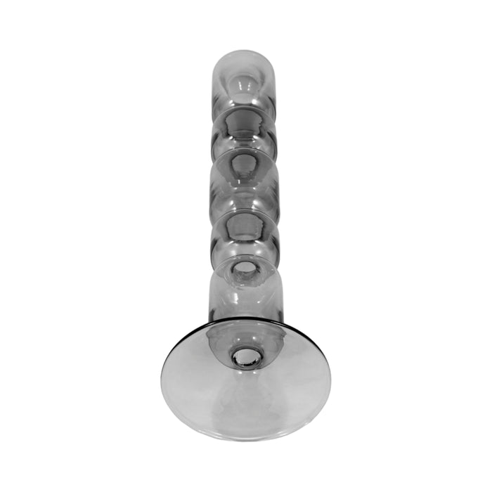 Bougeoir de 12 po à bulles mixtes - noir