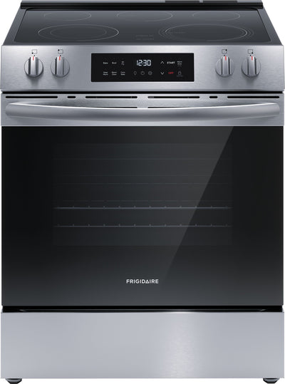 Frigidaire 5.3 Cu. Ft. Electric Range – Stainless Steel - FCFE308CBS | Cuisinière électrique Frigidaire de 5,3 pi3 - acier inoxydable - FCFE308CBS
