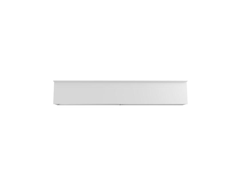 Meuble audio-vidéo flottant moderne Astor de Manhattan Comfort de 70,86 po avec tablettes multimédias - blanc