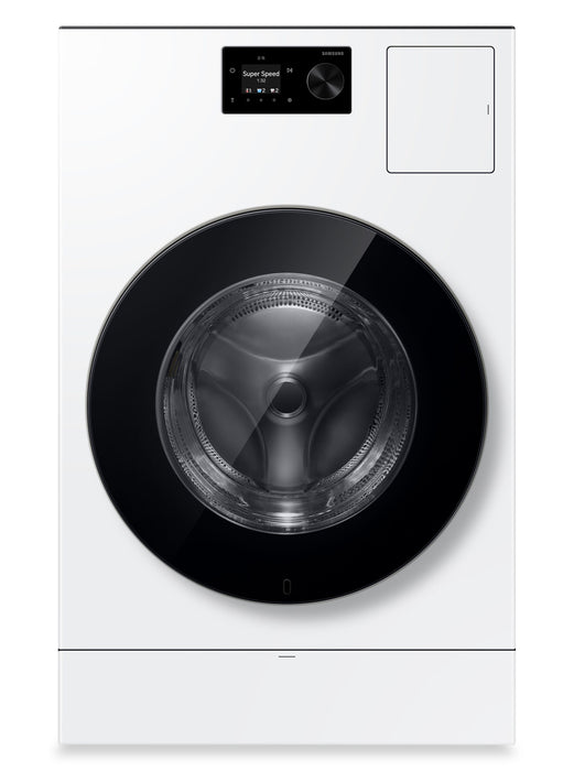 Laveuse-sécheuse tout-en-un Bespoke de Samsung de 6,1 pi3 avec IA - blanche - WD80H53BHWAC
