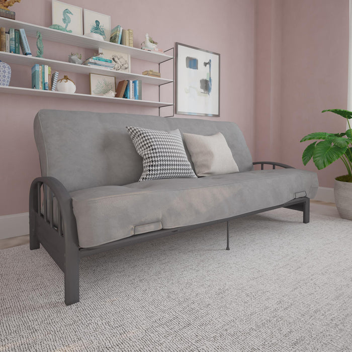 Armature de futon Aiden de DHP - gris métallisé