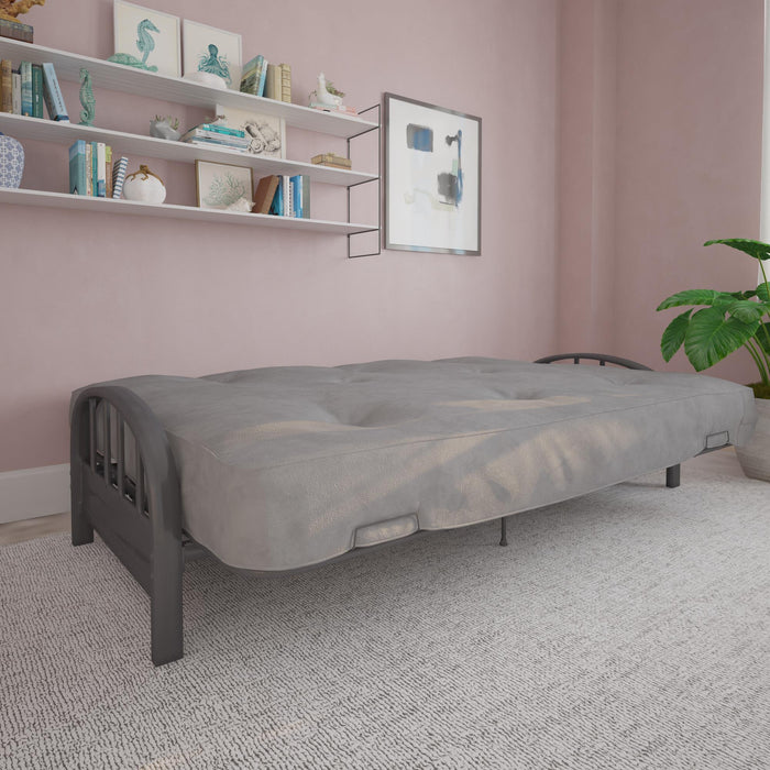 Armature de futon Aiden de DHP - gris métallisé