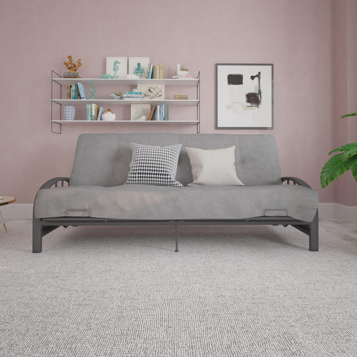Armature de futon Aiden de DHP - gris métallisé