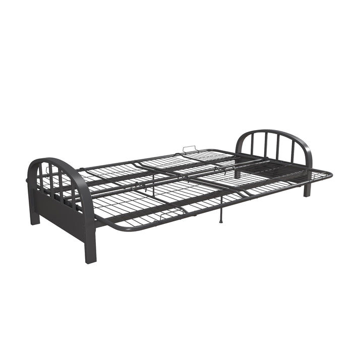 Armature de futon Aiden de DHP - gris métallisé