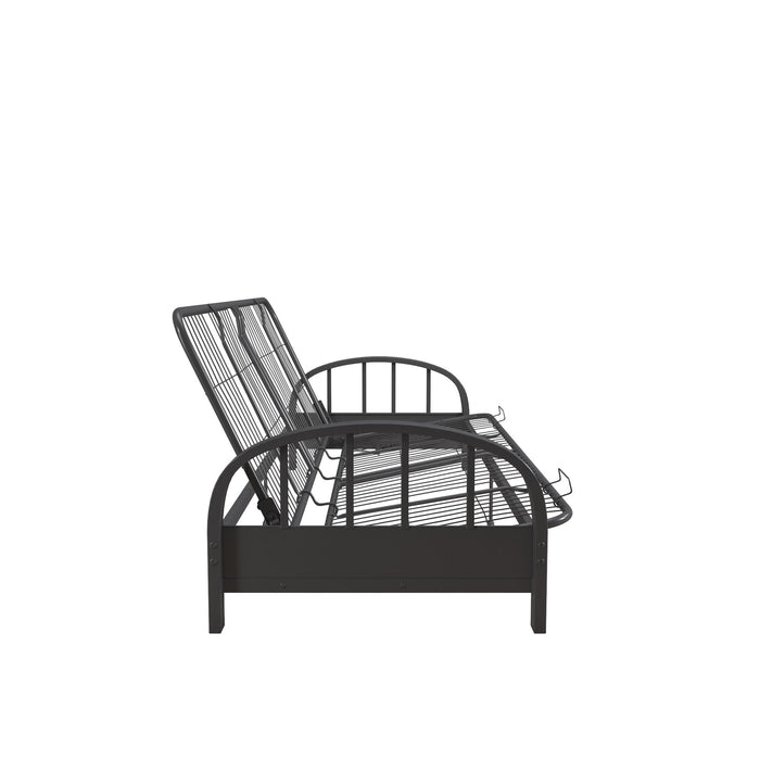 Armature de futon Aiden de DHP - gris métallisé