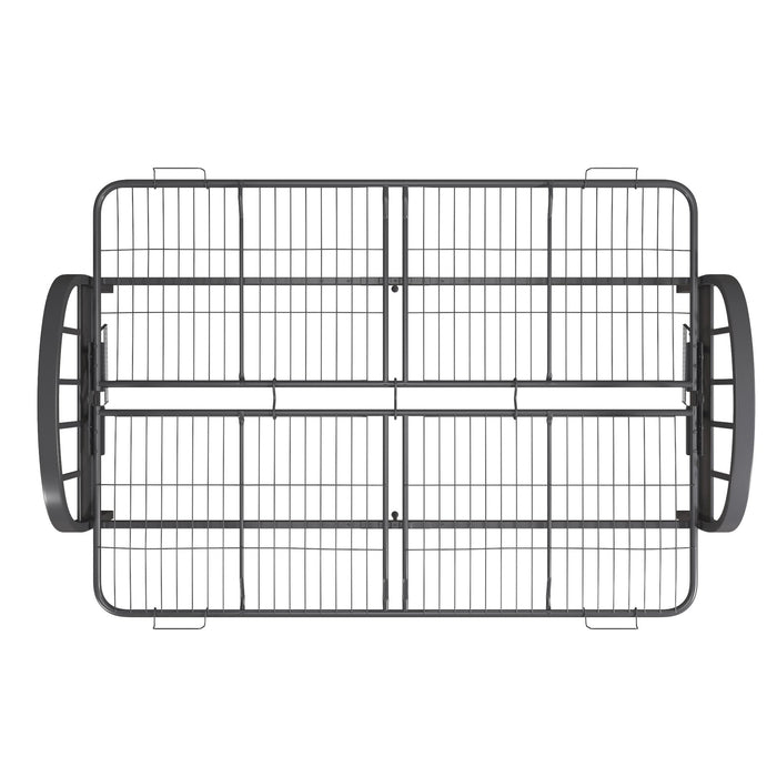 Armature de futon Aiden de DHP - gris métallisé