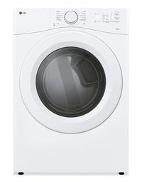  Sécheuse électrique LG à très grande capacité de 7,4 pi3 avec AI Sensor DryMD - DLE3420W