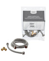 Trousse de tuyaux Frigidaire de 5 pi en acier inoxydable pour sécheuse à la vapeur - 5304507961