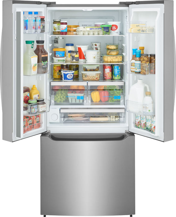 Réfrigérateur Frigidaire Gallery de 20 pi3 à portes françaises - Acier inoxydable Smudge-ProofMD - GRFS2023AF